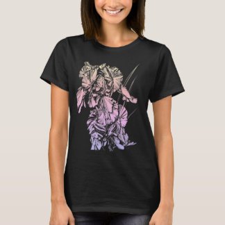 Iris Digitale Kunst Schets Transparantie Tshirt