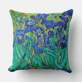 Iris door Vincent van Gogh Kunst Worp Kussen