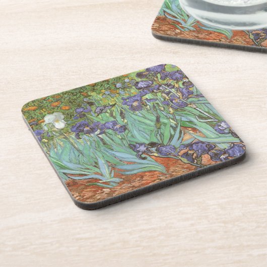 Iris door Vincent van Gogh Onderzetter (Linkerzijde)