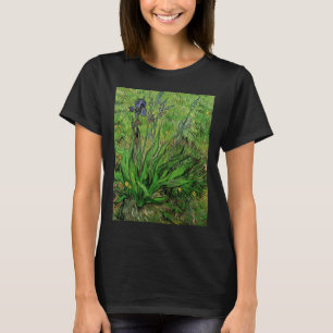 Iris door Vincent van Gogh, Oude Tuinbloemen T-shirt