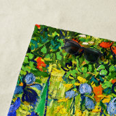 Iris door Vincent Van Gogh Strandlaken (In situ)