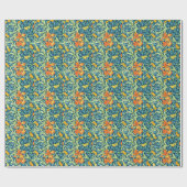 Iris, een William Morris patroon, Cadeaupapier (Vlak)
