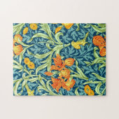 Iris, een William Morris patroon, Legpuzzel (Horizontaal)