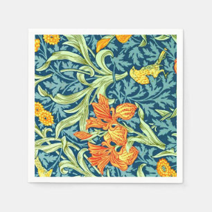 Iris, een William Morris patroon, Servet