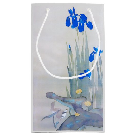 Iris en Bird, Watanabe Seitei Klein Cadeauzakje (Achterkant)