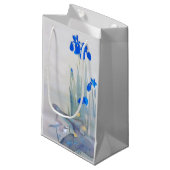 Iris en Bird, Watanabe Seitei Klein Cadeauzakje (Voorkant Gekanteld)