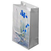 Iris en Bird, Watanabe Seitei Klein Cadeauzakje (Achterkant Gekanteld)