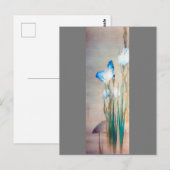 Iris en Carp, Watanabe Seitei Briefkaart (Voorkant / Achterkant)