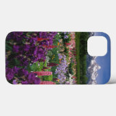 Iris en Lupine garden en Teton Range; Case-Mate iPhone Case (Achterkant (horizontaal))