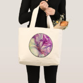 Iris en magische Bossen Grote Tote Bag (Voorkant (product))