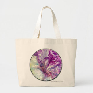 Iris en magische Bossen Grote Tote Bag