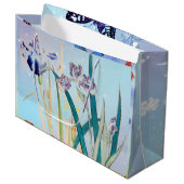 IRIS EN STERREN Gift Bag Groot Cadeauzakje (Voorkant Gekanteld)