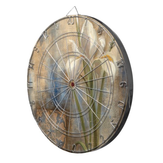 Iris en Tile Dartbord (Voorkant Rechts)