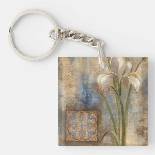 Iris en Tile Sleutelhanger (Voorkant)