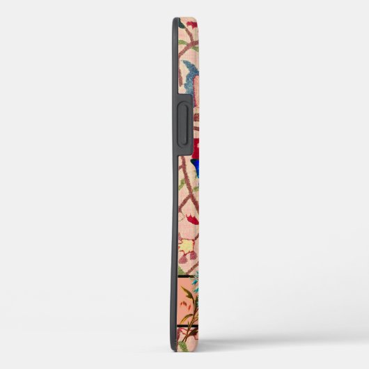 IRIS EN WILLIAM MORRIS iPhone 12 HOESJE DIY NAME (Achterkant / Rechts)