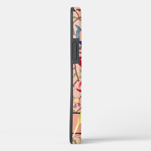 IRIS EN WILLIAM MORRIS iPhone 12 HOESJE DIY NAME (Achterkant / Rechts)