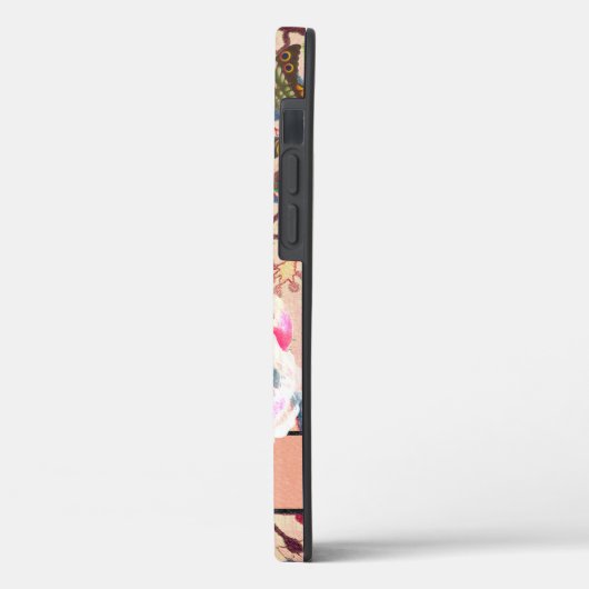 IRIS EN WILLIAM MORRIS iPhone 12 HOESJE DIY NAME (Achterkant / Links)