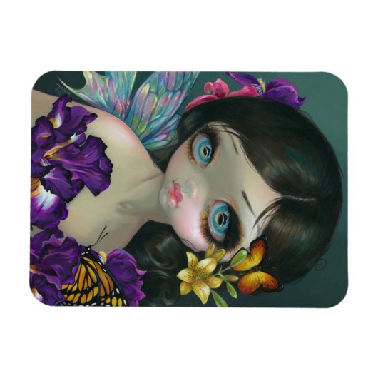 "Iris Enchantment" Flex Magnet Magneet (Horizontaal)
