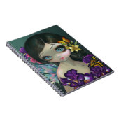 "Iris Enchantment"-laptop Notitieboek (Rechterzijde)