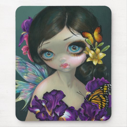 "Iris Enchantment" Mousepad Muismat (Voorkant)