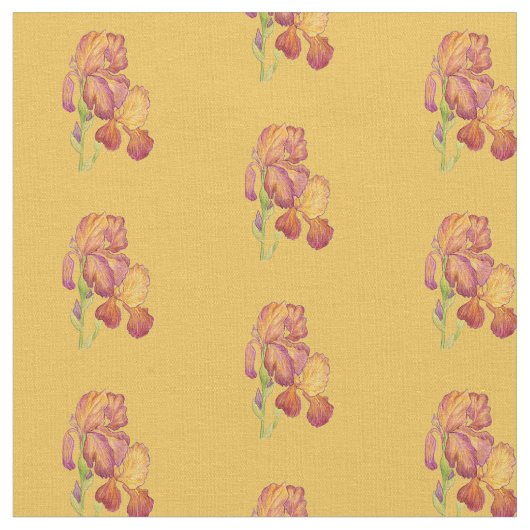 Iris Fabric Stof (Close Up)