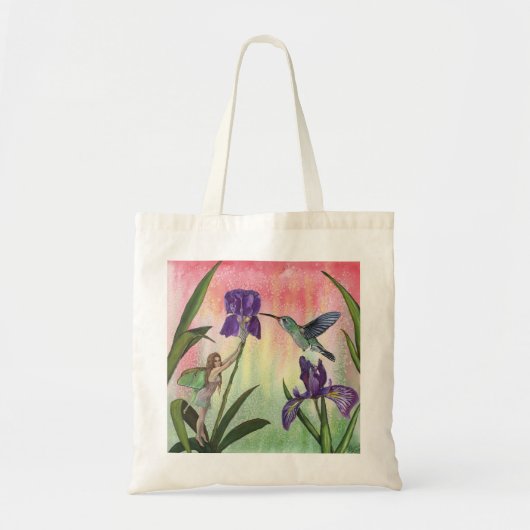 Iris Fairy Canvas tas (Voorkant)