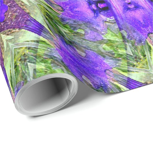 Iris Field..... Cadeaupapier (Rol Hoek)