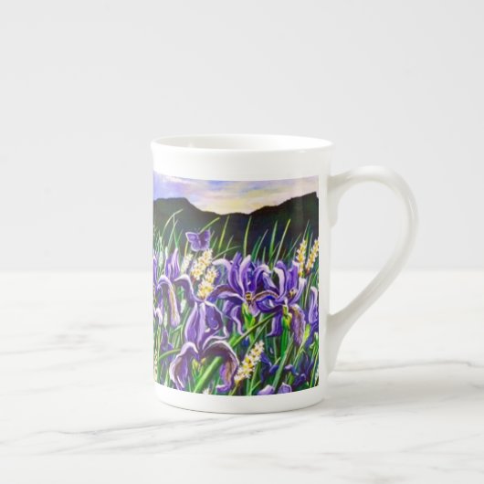 Iris Fields Cup Porselein Kop (Rechts)