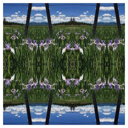 Iris Fields Stof (Swatch)