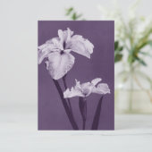Iris Fine Art Bedankkaart (Staand voorkant)