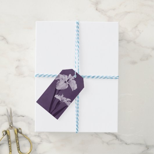 Iris Fine Art Cadeaulabel (Met Touw)