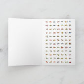 Iris - Fleur-de-Lis Fantastische Bloem Feest Benod Bedankkaart (Binnen)