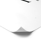 Iris - Fleur-de-Lis Poster (Hoek)