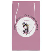 Iris - Fleur-de-Lis Whimsical Flower Party Supply Klein Cadeauzakje (Voorkant)