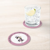 Iris - Fleur-de-Lis Whimsical Flower Party Supply Ronde Kartonnen Onderzetter (Insitu)