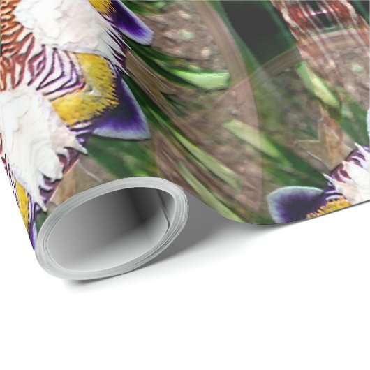 Iris Floats.... Cadeaupapier (Rol Hoek)