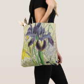 Iris Floral Fantasy 2.0 Tote Bag (Dichtbij)