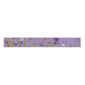 Iris Floral Flowers Garden Grosgrain Ribbon Grosgrain Lint (Voorkant)