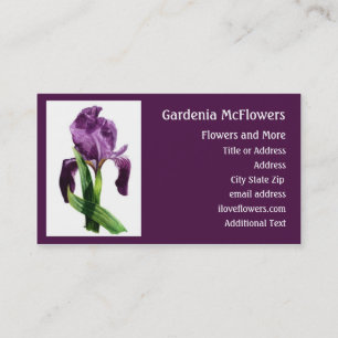 Iris Flower - Bloemen Visitekaartje