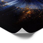 Iris Flower Contemporary Poster (Hoek)