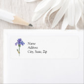 Iris Flower Etiket (Insitu)