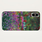 Iris Flower Garden Claude Monet Fine Art Case-Mate iPhone Case (Achterkant (horizontaal))