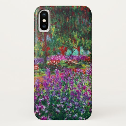 Iris Flower Garden Claude Monet Fine Art Case-Mate iPhone Case (Achterkant)
