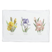 Iris Flower Garden Kussensloop (Achterkant)