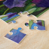 Iris Flower Garden Legpuzzel (Zijkant)