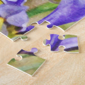Iris Flower Garden Puzzle Legpuzzel (Zijkant)