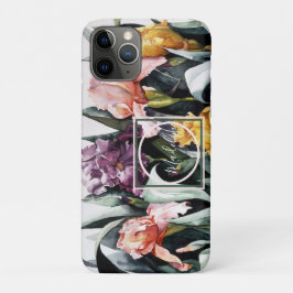 Iris Flower Garden Waterverf personaliseren Case-Mate iPhone Case