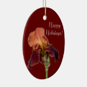 Iris Flower Keramisch Ornament (Rechts)