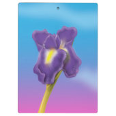 Iris Flower Klembord (Achterkant)
