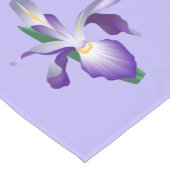 Iris Flower Korte Tafelloper (Hoek)